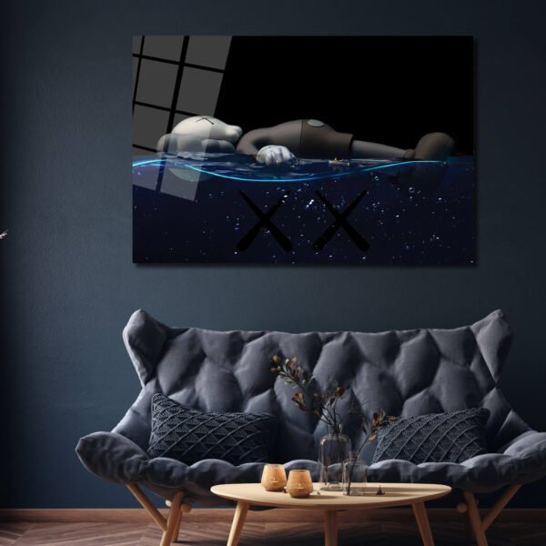 Louis Vuitton - Kaws - Walls Decor Acrylic, Metal or Canvas High Quality  Print