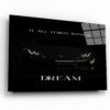 It All Starts with a Dream Acrylic Metal or Canvas Poster Print Lamborghini Motivational Quote Living Room Office Car Quote Poster Decor