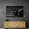 Mindset Motivational Canvas Black and White Lambo Office Inspirational Art 1 Club Hustle and Grind Entrepreneur Poster