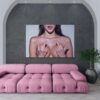 CRAZY GIRL Play Boy sensual  woman sexy, naked, girl, poster