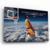 Mamba Mentality Kobes In Space Canvas Inspirational Wall Art Motivational Kobe Posters Bryant The Moment You Give Up Never Give Up