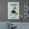 ALEC MONOPOLY CANVAS - Early Mornings Late Nights Art - 5 am Club - Entrepreneur Poster - Motivational Pop Art Print for Hustlers